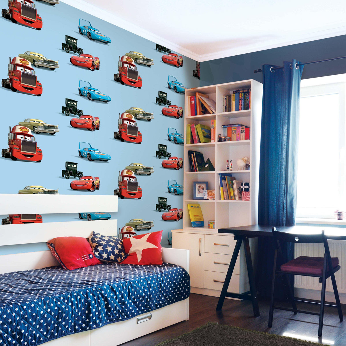 Cars & Friends Wallpaper - Kids Haven