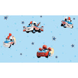 Tractor & Rockets Wallpaper - Kids Haven