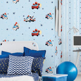 Tractor & Rockets Wallpaper - Kids Haven