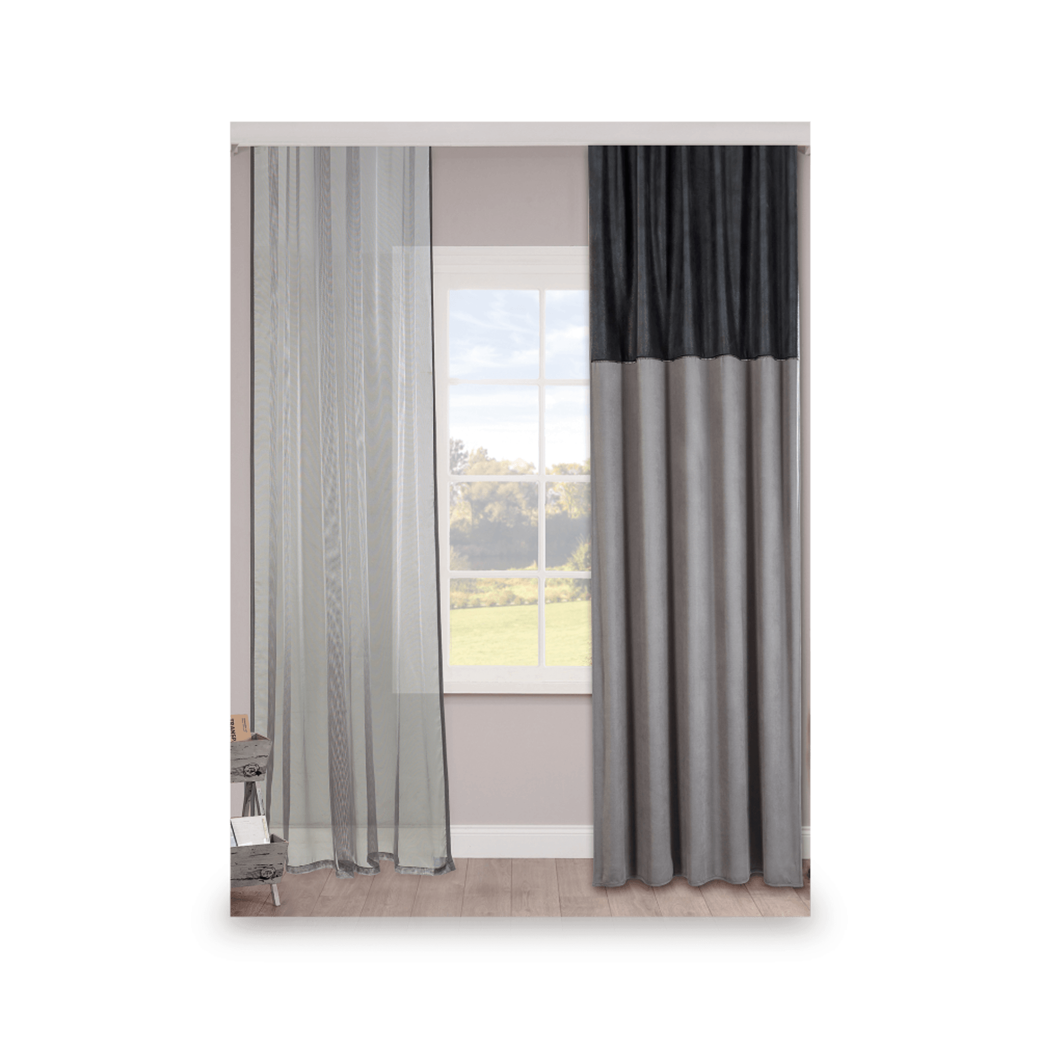 Cilek Dark Curtain (160X260 Cm) And/Or Dark Sheers (160X260 Cm)