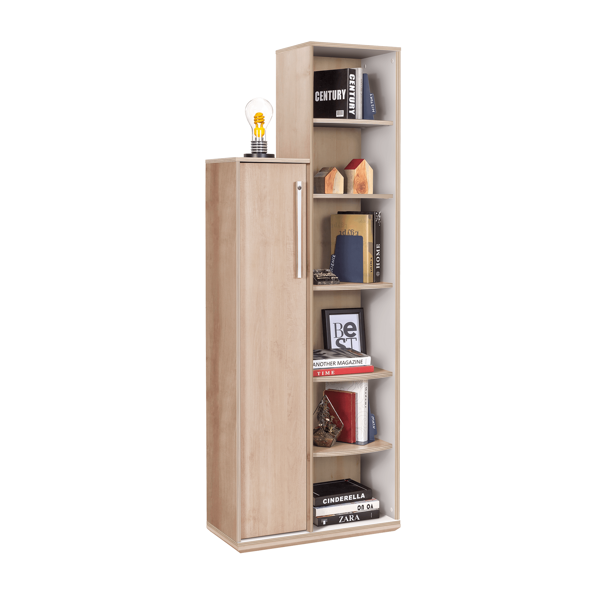 Cilek Duo Bookcase With Storage - Kids Haven