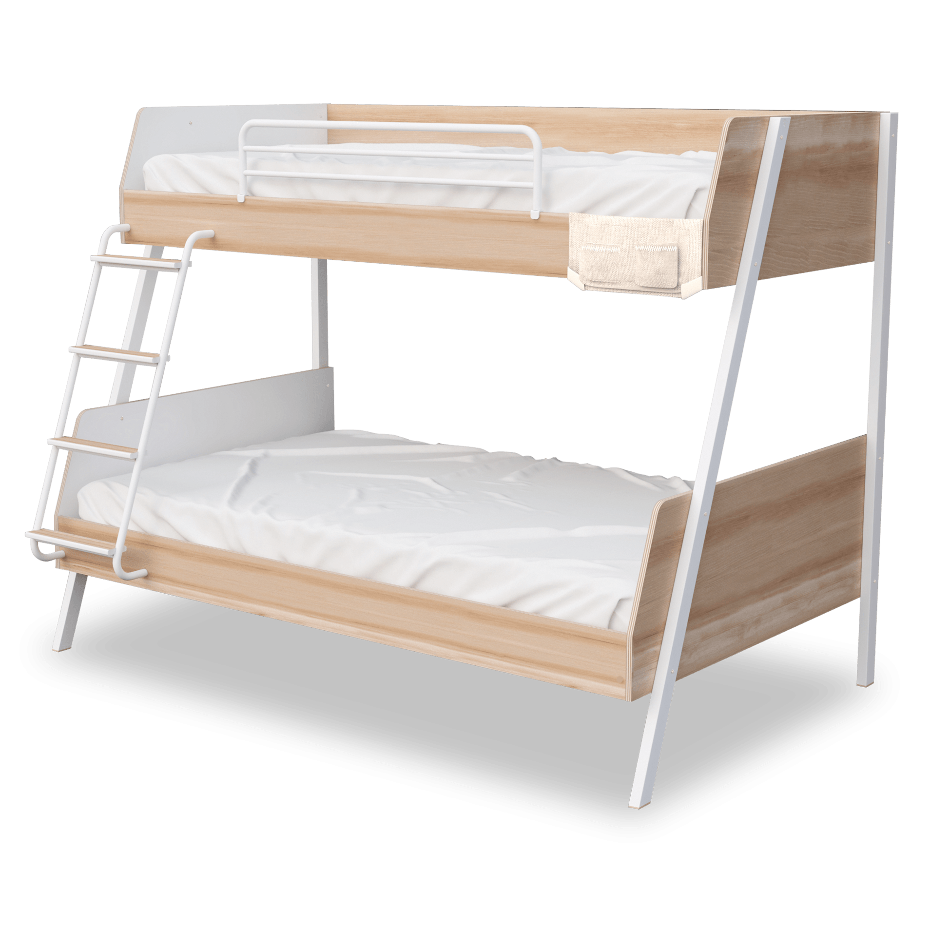 Cilek Duo Large Bunk Bed (90X200-120X200 Cm - With Pull Out Options)