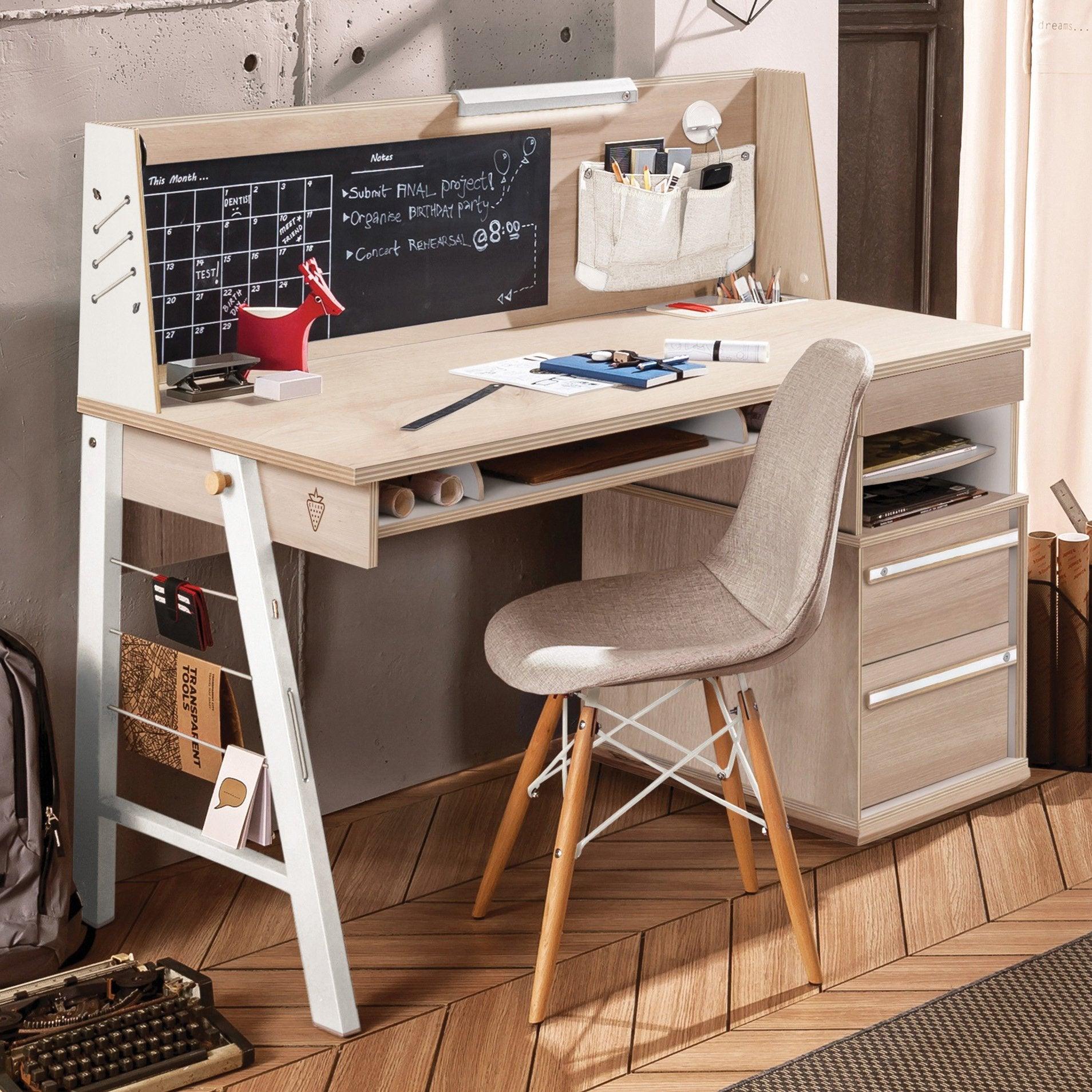 Cilek Duo Large Study Desk With Unit