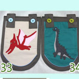 Snuggle Dinosaur Underbed Curtains - Kids Haven