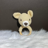 May's Hand Suri Cat Round Rattle Crochet - Kids Haven
