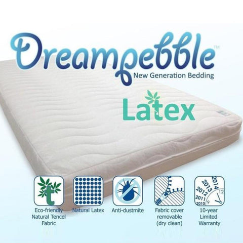 Dreampebble 5.5" 100% Latex Mattress