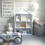 FIJN House Bookshelf (Grey) - Kids Haven