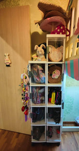 Joey's White Vertical Storage Compartments (2 - 5 tiers) - Kids Haven