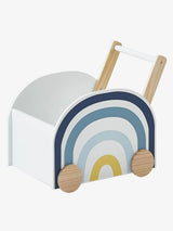 FIJN Blue Rainbow Walker Trolley - Kids Haven