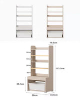 FIJN Earth Toy Display Rack with Bottom Shelf - Kids Haven