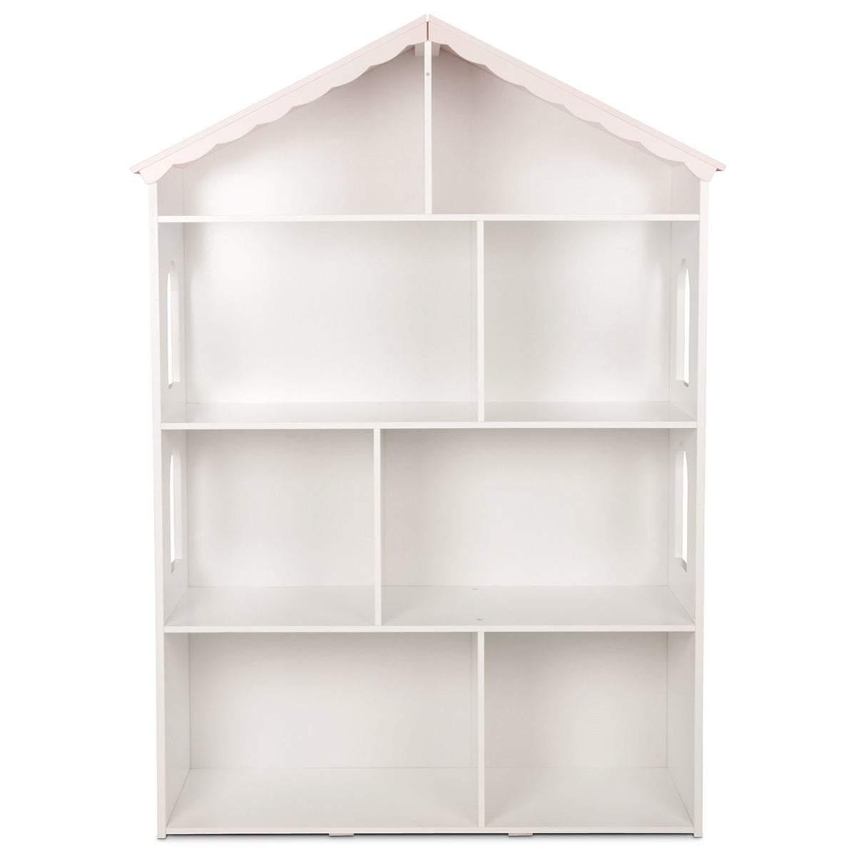 FIJN Pink Roof House Bookshelf - Kids Haven