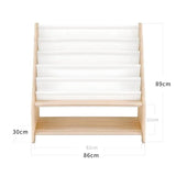 FIJN White Fabric Magazine Rack (3 sizes) - Kids Haven