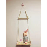 FIJN Wooden Doll Swing - Kids Haven