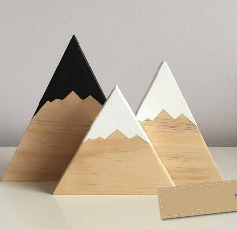 FIJN Wooden Mountains Set of 3 - Kids Haven