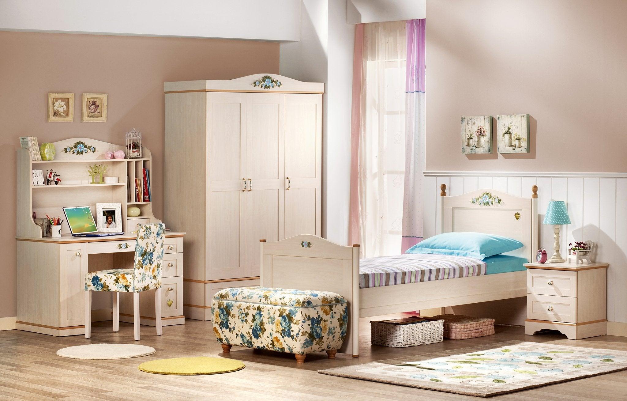 Cilek With Flower Ottoman - Kids Haven