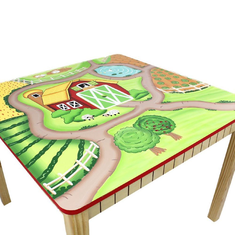 Fantasy Fields Farm Play Table w Chairs (4 Chairs) - Kids Haven