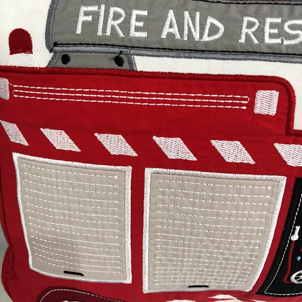 Snuggle Fire Engine Cushion - Kids Haven