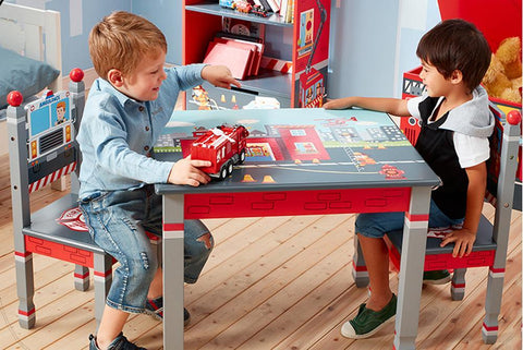 Fantasy Fields Fire Engine Set of 2 Chairs - Kids Haven