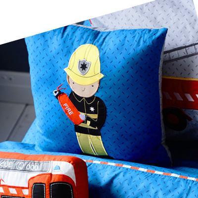Snuggle Fireman Cushion - Kids Haven