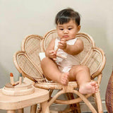 RATTAN Flower Chair - Kids Haven