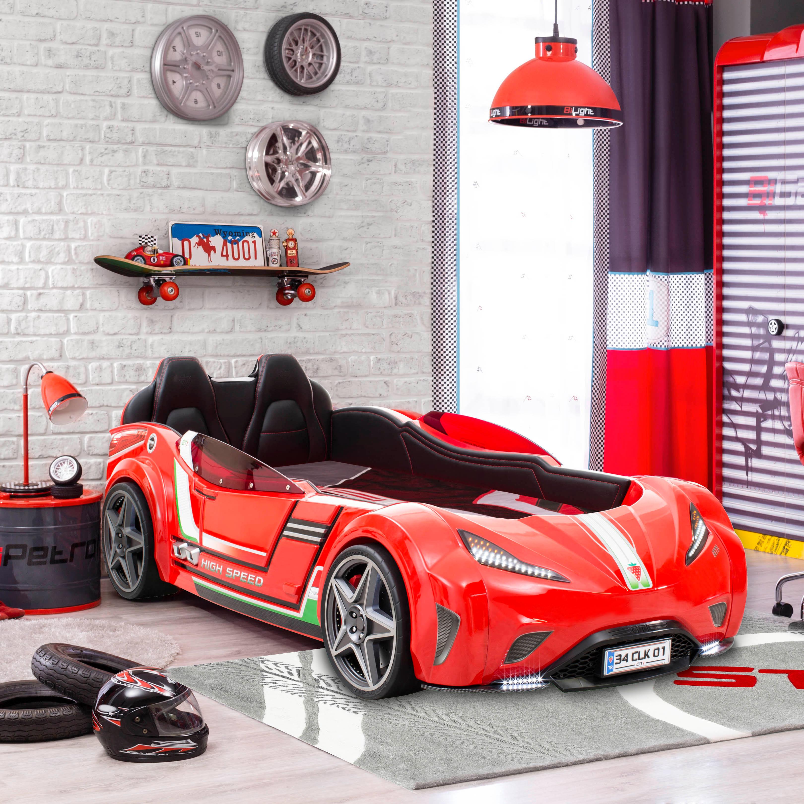 Cilek Gts Carbed (Red) (99X191 Cm)