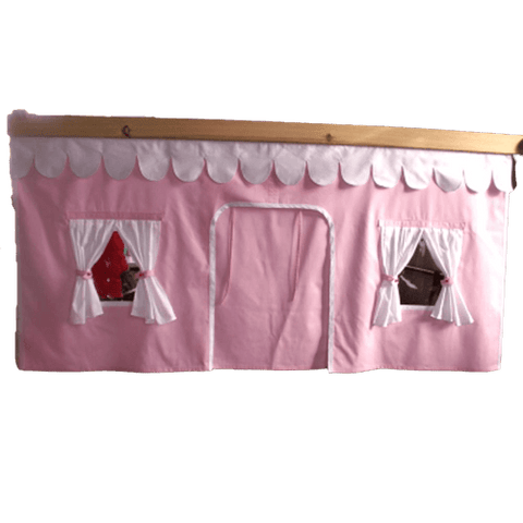 Snuggle Girls Pink Underbed Curtains - Kids Haven