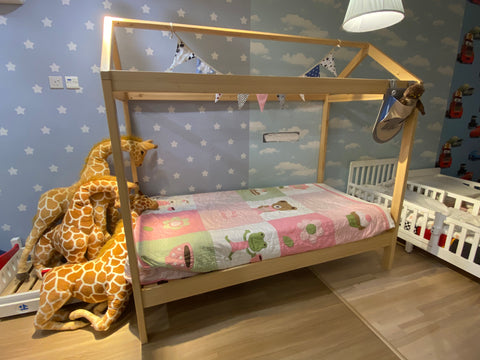Oslo Basics Elevated House Bed (Single size) (Display Unit)