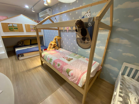 Oslo Basics Elevated House Bed (Single size) (Display Unit)