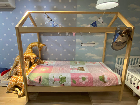 Oslo Basics Elevated House Bed (Single size) (Display Unit)