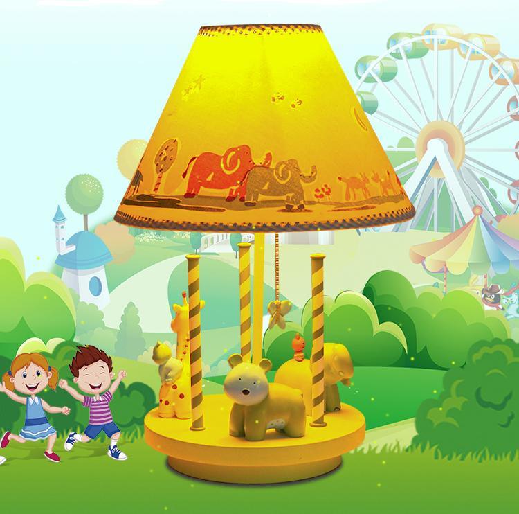 KLAAR Zoo Carousel Lampshade (Can rotate manually) - Kids Haven