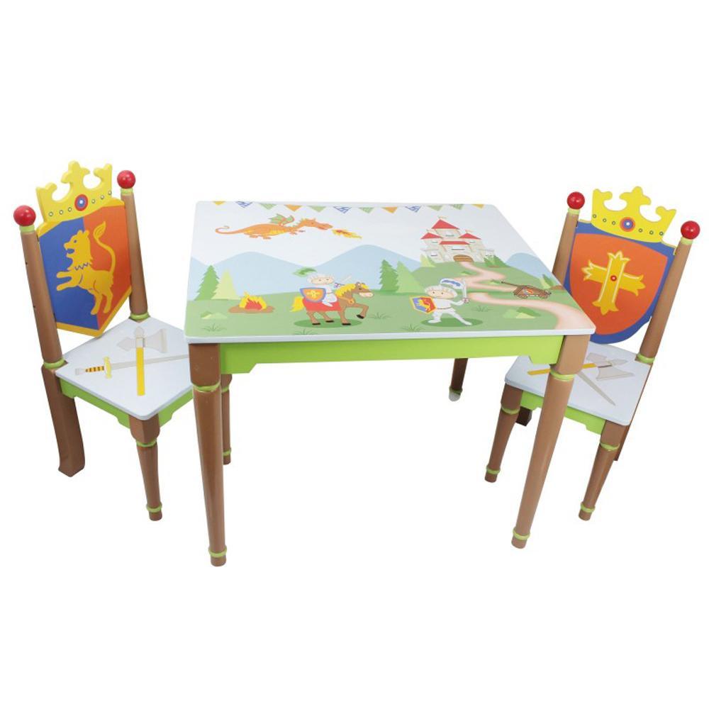 Fantasy Fields Knight Play Table w Chairs