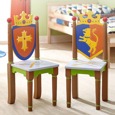 Fantasy Fields Knight Set of 2 Chairs - Kids Haven