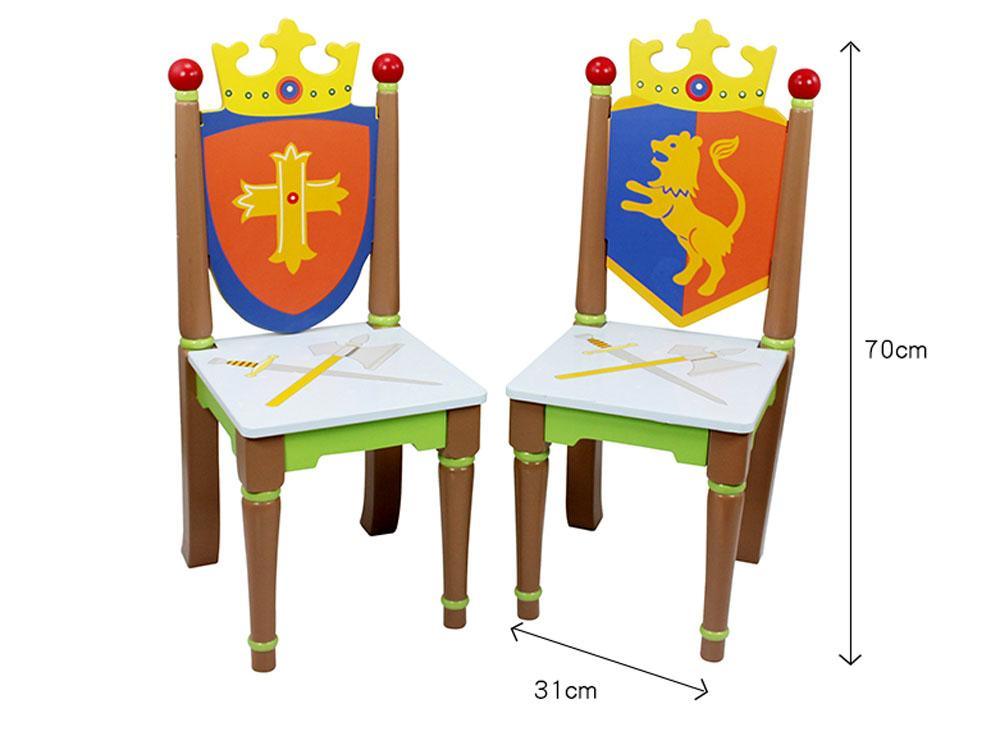 Fantasy Fields Knight Set of 2 Chairs - Kids Haven