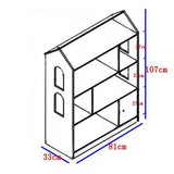 LEKEN Aero Open Roof Bookshelf - Kids Haven