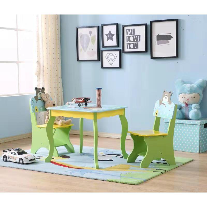 LEKEN Animal Table and Chairs Set - Kids Haven