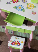 LEKEN Fairies Pink Dressing Table & Chair - Kids Haven