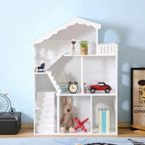 LEKEN White Dollhouse Bookshelf - Kids Haven