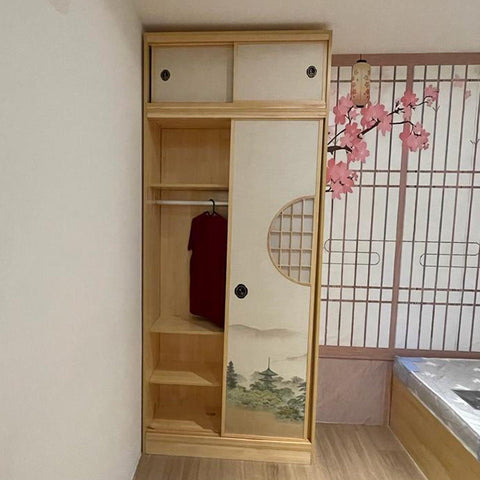 Oslo Designs Japanese Sliding Doors Only (to fit Japanese wardrobe or bookshelf) - Kids Haven