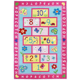 EFFEN Bugs & Butterflies Hopscotch Rug