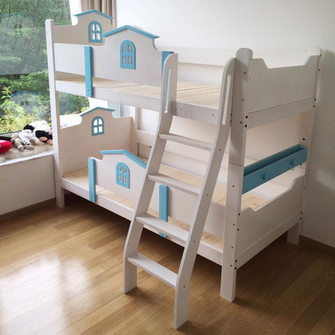Oslo Little House Double Deck Bed - Kids Haven