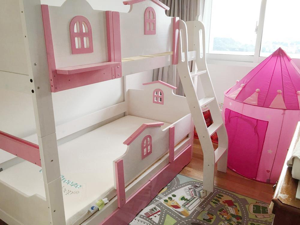 Oslo Little House Double Deck Bed – Kids Haven