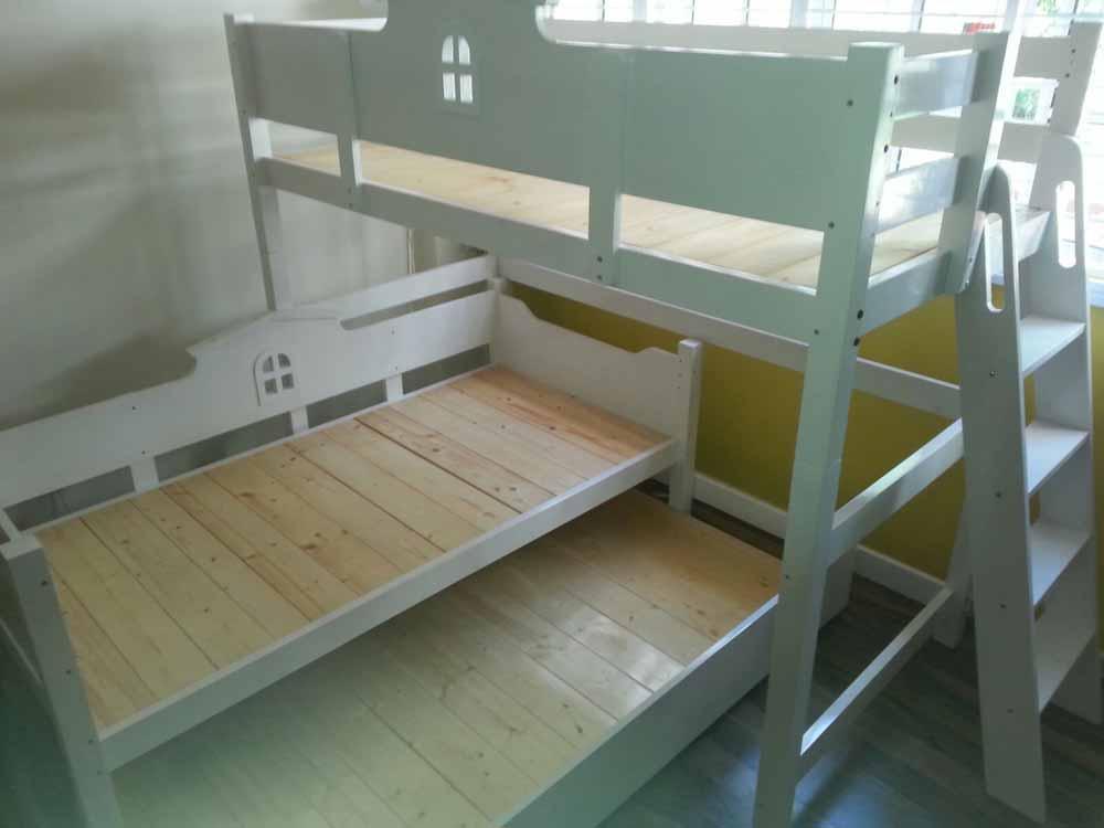 Oslo Little House High Loft Bed - Kids Haven