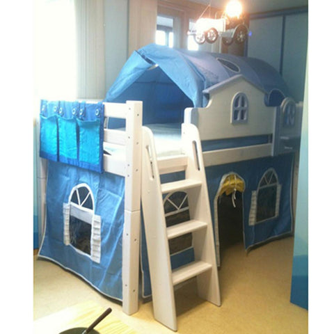 Oslo Little House Low Loft Bed - Kids Haven