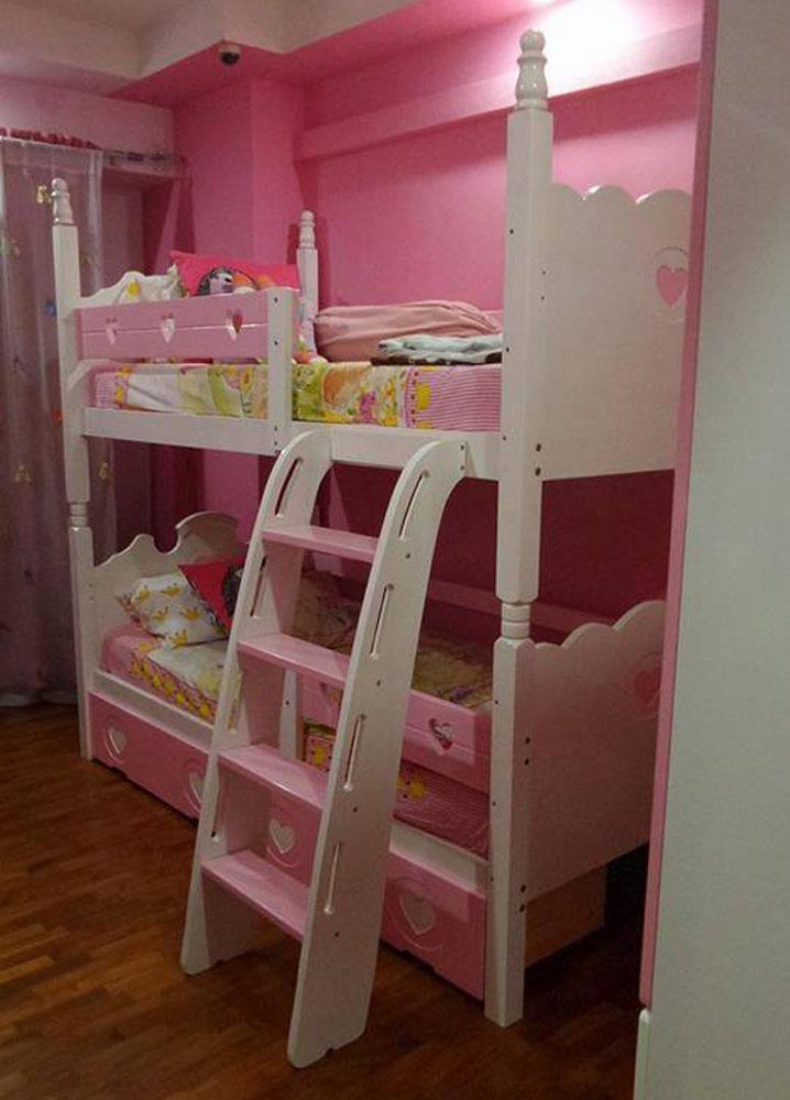 Oslo Princess Double Deck Bed - Kids Haven