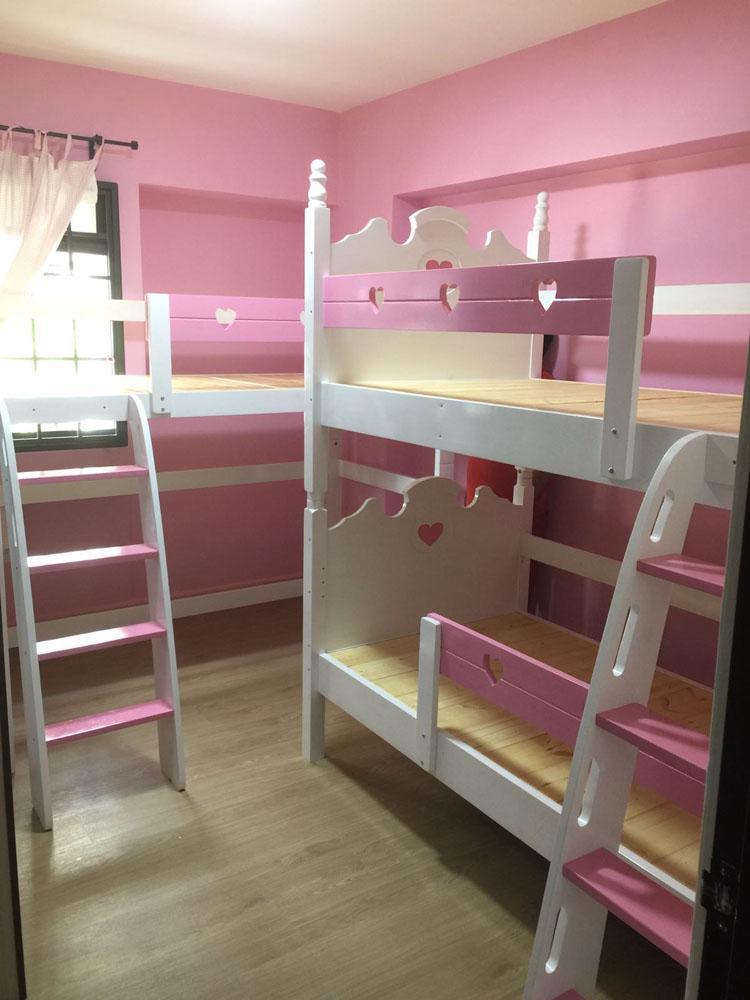 Oslo Princess Double Deck Bed - Kids Haven