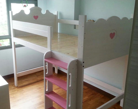 Oslo Princess Low Loft Bed - Kids Haven