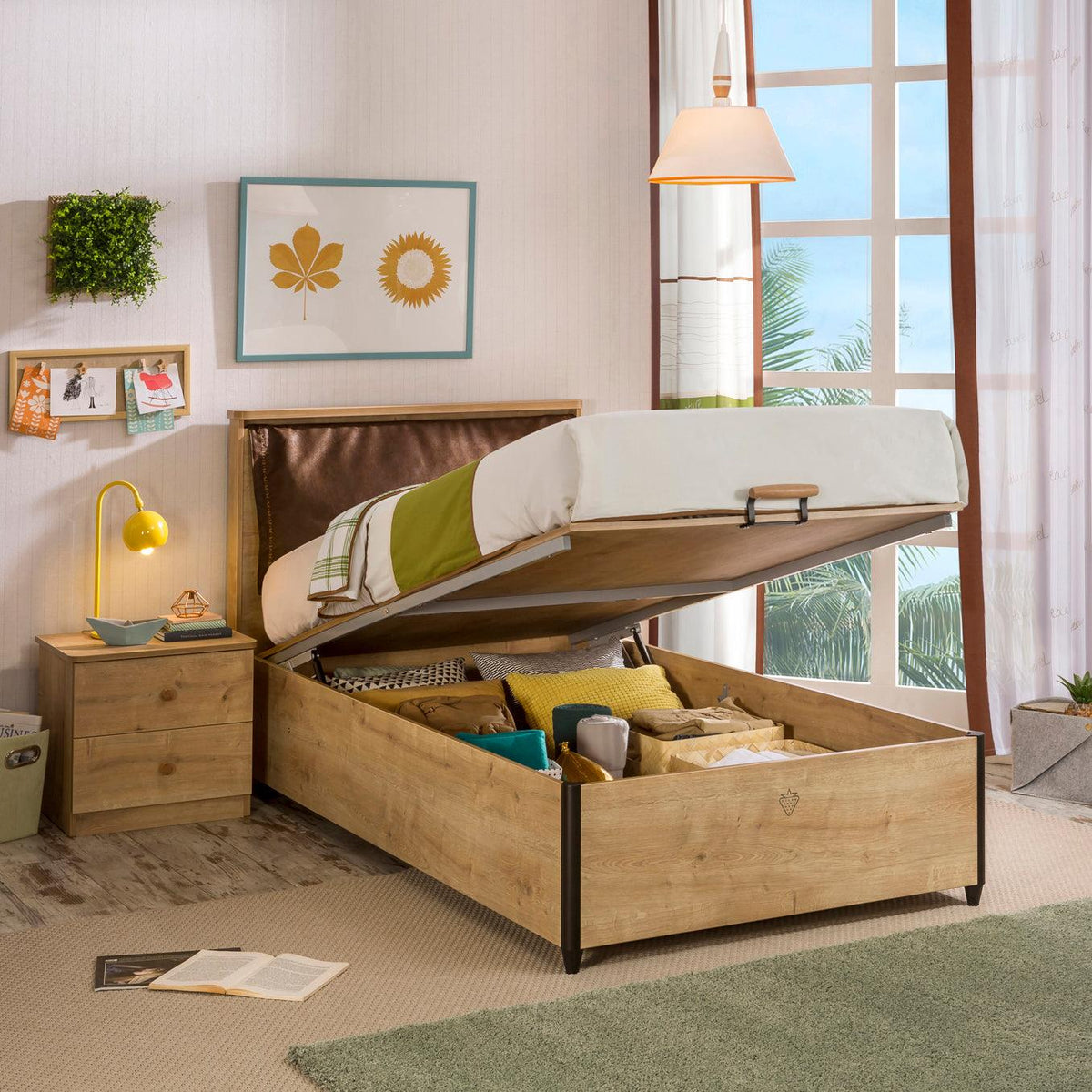 Cilek Mocha Storage Bed (100X200 Cm) - Kids Haven