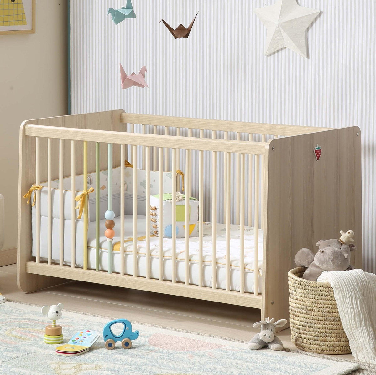Cilek Montes Baby Bed (60X120 Cm) (With Bundle Options)