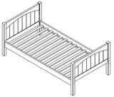 Maxtrix Basic Low Bed (w Pullout options) - Kids Haven