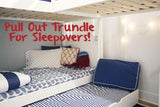 Maxtrix Corner High Loft Bunk - with options - Kids Haven